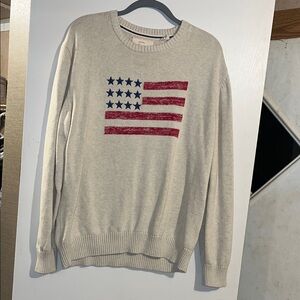 Original Weatherproof Vintage Flag Sweater